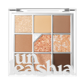 Unleashia Paleta farduri ochi cu glitter N2 All of Brown, 6.2g