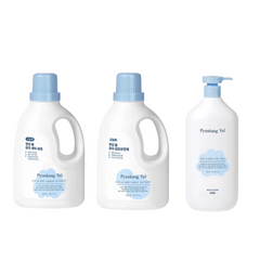 PACHET PROMO - Pyunkang Yul Kids & Baby (detergent, balsam, sapun de vase)