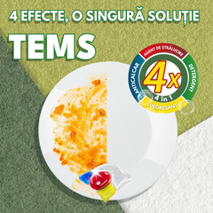 TEMS Capsule 4-în-1 pentru masina de spalat vase (36 buc)