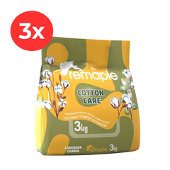 3 x REMAPLE Detergent Pudra Automat Cotton Care 3kg