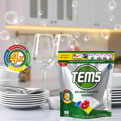 TEMS Capsule 4-în-1 pentru masina de spalat vase (36 buc)
