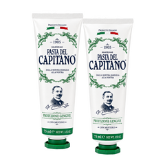 Pasta de dinti cu plante naturale 75 ml- Pasta Del Capitano 1905- Pachet Promo (2 buc)