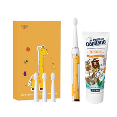 Periuta Electrica JTF Sonic J20C Girafa+ Pasta de dinti Del Capitano Junior SOFT MINT 75ml- Pachet Promo