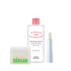 Pachet Promotional Cosmetice Coreene (Unleashia Apa tonifianta, Unleashia Dischete faciale, Unleashia Balsam de buze vegan)