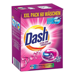 Detergent Capsule pentru Rufe Colorate, 60 buc. (60 Spălări)-Dash Color Frische