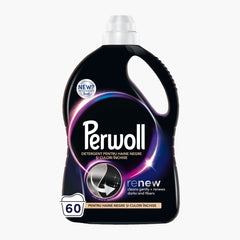 Detergent Lichid pentru Haine Negre și Închise la Culoare, 3L (60 spălări)- Perwoll Black Renew