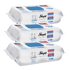 PACHET PROMO - 3x Șervețele Umede Sleepy Easy Clean BLEACH Multisuprafețe, 100 Buc