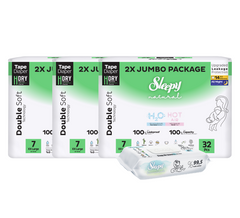 PACHET PROMO- 3x”Sleepy Natural H2O Ultra Sensitive Double Marime 7 XXLarge”
