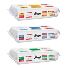 PACHET PROMO - 3 x Lavete umede pentru curatare pardoseli SLEEPY EASY CLEAN, 50 buc