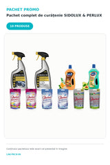 Soluții universale, pardoseli și rufe SIDOLUX & PERLUX – 7 Produse, Pachet Promo