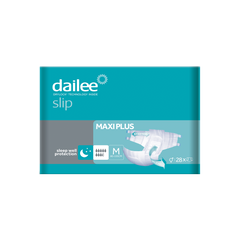 Scutece adulți Dailee Slip MAXI Plus M , 80-135 cm, 8.5 pic, 28 buc.