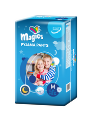 MAGICS PYJAMA Pants, Scutece-chilotel, marimea M (7), 17-30 kg, 15 buc