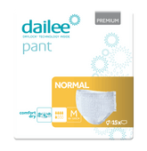 Scutece-Chilot pentru Adulți DAILEE Premium Air Tubes 5 Picături, mărimea M, 15 bucăți