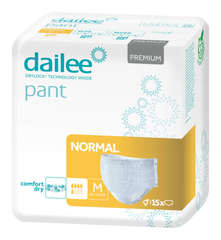 Scutece-Chilot pentru Adulți DAILEE Premium Air Tubes 5 Picături, mărimea M, 15 bucăți