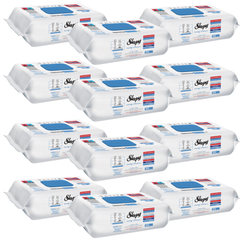 PACHET PROMO - 12 x Servetele Umede Sleepy Easy Clean Multisuprafete BLEACH, 100 Buc