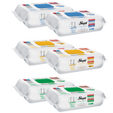 PACHET PROMO - 6 x Servetele Umede Sleepy Easy Clean Multisuprafete, 100 Buc