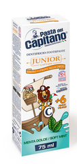 Pasta de dinti SOFT MINT pentru copii 75 ml- Pasta Del Capitano Junior