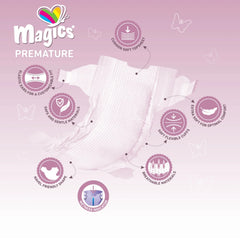 Scutece Copii Magics Prematur, < 3 kg , 20 bucati