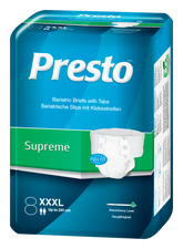 Scutece Adulti PRESTO Supreme XXXL, 198 - 240cm, 8 bucati