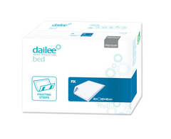 Păturici absorbante pentru pat, DAILEE Bed Premium Fix, 60x90 cm 30 bucăți