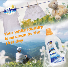 Kalyon detergent lichid pentru rufe albe, 1,5L