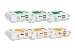 PACHET PROMO - 6 x Servetele Umede Sleepy Easy Clean Multisuprafete, 100 Buc