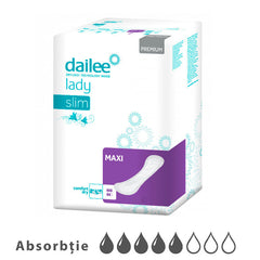 Absorbante urologice DAILEE LADY Premium Slim 5 Pic. Maxi 30 buc.