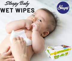 Șervețele umede, NEW SLEEPY Advantage Baby 120 bucăți