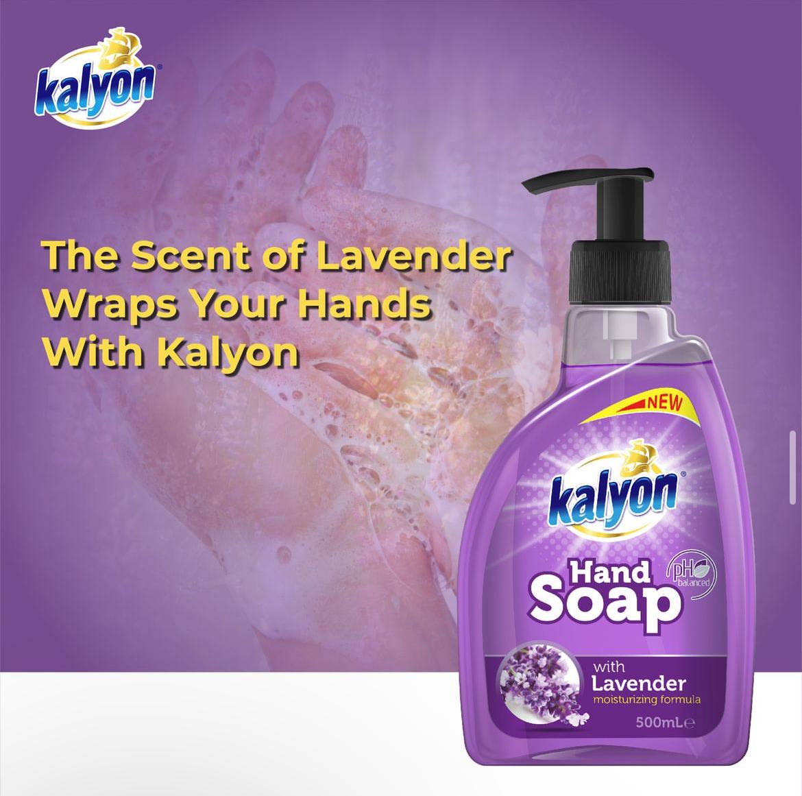Săpun lichid Kalyon Lavenderl, 500 ml