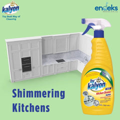 Soluție Spray pentru curățare bucatarie, Lemon KALYON 750ml