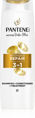 Șampon 3 în 1 Pantene Pro-V Active Nutri Plex Intensive Repair – Hrănire & Reparare- 200ml