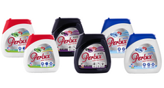PACHET PROMO - 6 x Detergent Perlux Capsule 24buc (2xColor, 2xBlack & 2xWhite )