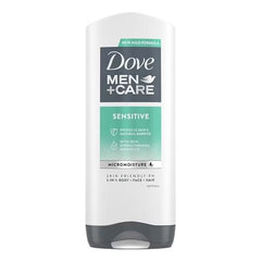 Gel de Duș pentru Bărbați, 400 ml- Dove Men+Care Sensitive Clean