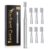 Periuta de dinti electrica, JTF Sonic, J30 (6 capete de periere) Silver