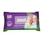 Șervețele umede pentru incontinență, cu capac, ACTUAL 50 bucăți