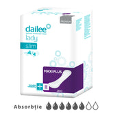 Absorbante urologice DAILEE LADY Premium Slim 6 Pic. Maxi Plus 28 buc.