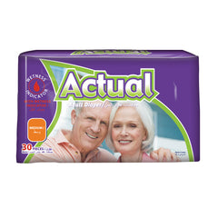 Scutece textil incontinență adulți, Actual Double, mărimea M 85-125 cm, 30 bucăți