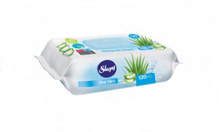 Șervețele umede pentru bebeluși, SLEEPY Aloe Vera, 120 bucăți, aromă de Aloe Vera