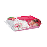 Șervețele umede pentru bebeluși, Sleepy Strawberry, 120 bucăți, aromă de căpșună