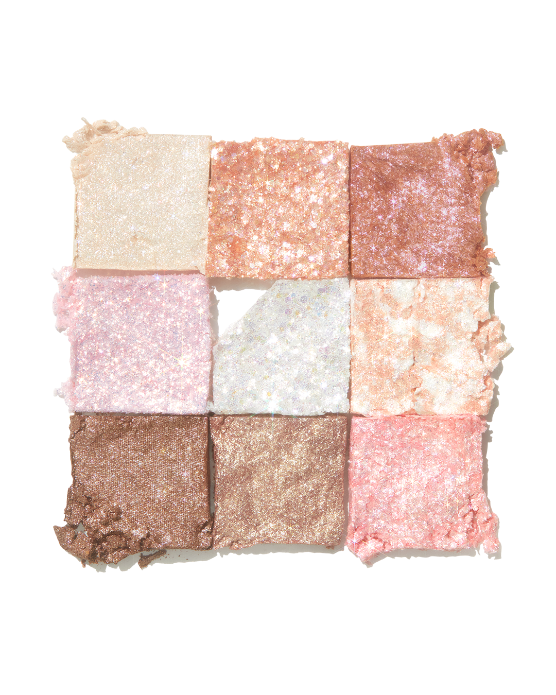 Unleashia Paleta farduri ochi cu glitter N1 All of Glitter, 6.2g