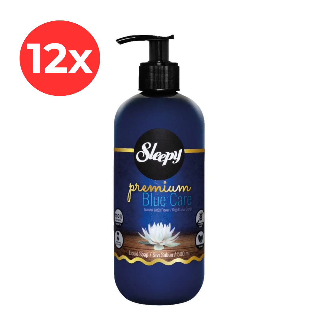 12x SLEEPY PREMIUM Sapun lichid Blue Care 500 ml