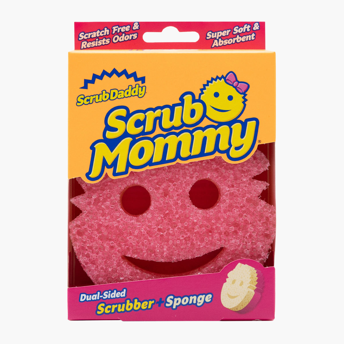 Burete vase Mommy Pink 1 bucata - SCRUB DADDY