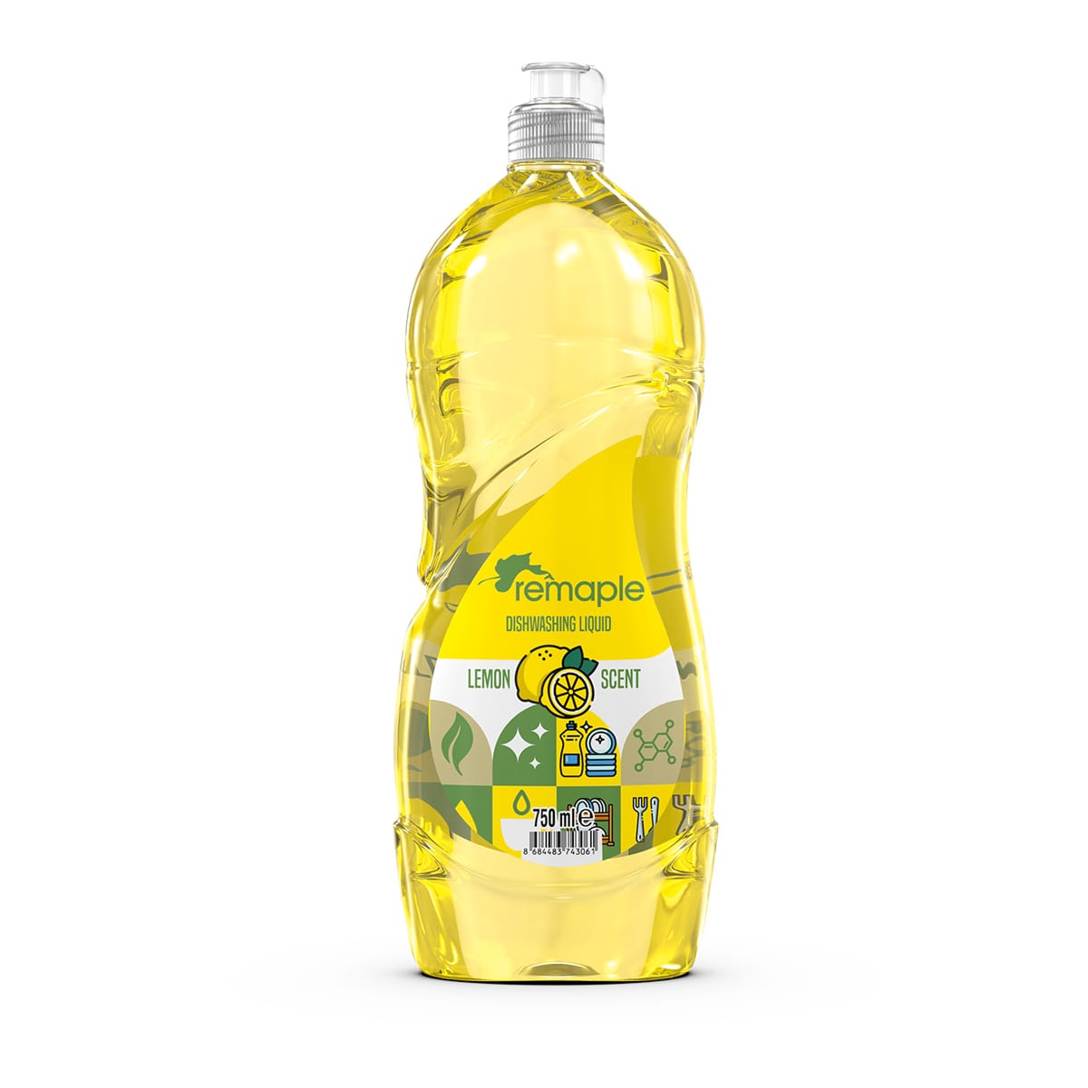 Detergent de vase REMAPLE Lemon, 750ml