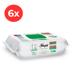 6x SLEEPY EASY CLEAN Servetele umede multisuprafete  White Soap 100