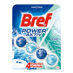 Odorizant Toaletă 4-în-1, 50g- Bref Power Aktiv Ocean