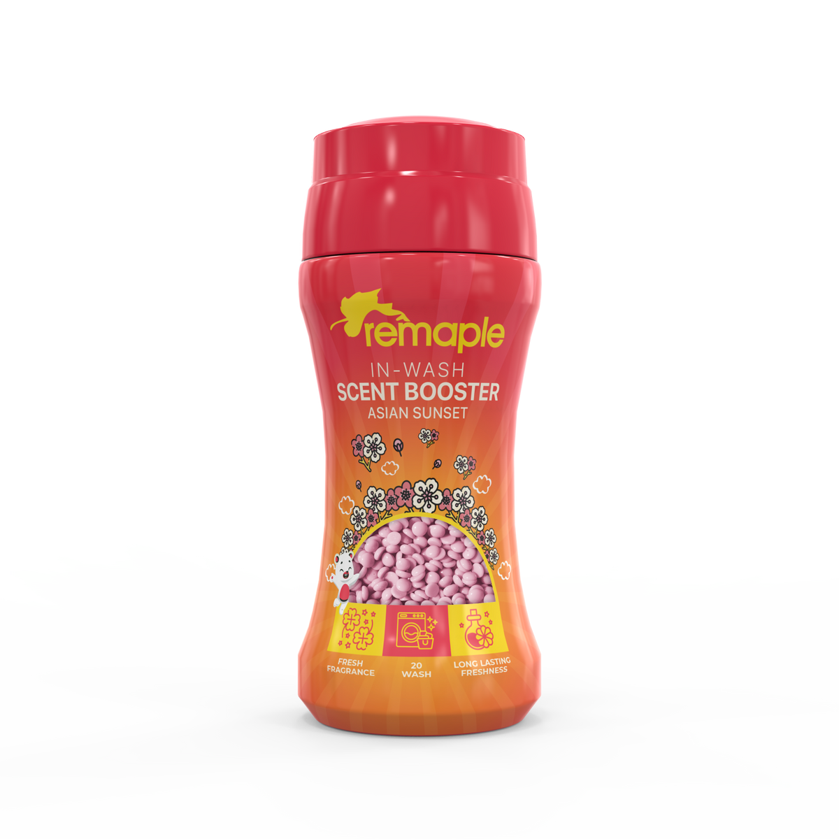 Perle Parfumate pentru Rufe, 210 g- REMAPLE Asian Sunset