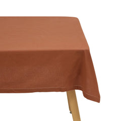 Fata de Masa Jane Chambray Terracotta 140 x 240 cm - Atmosphera