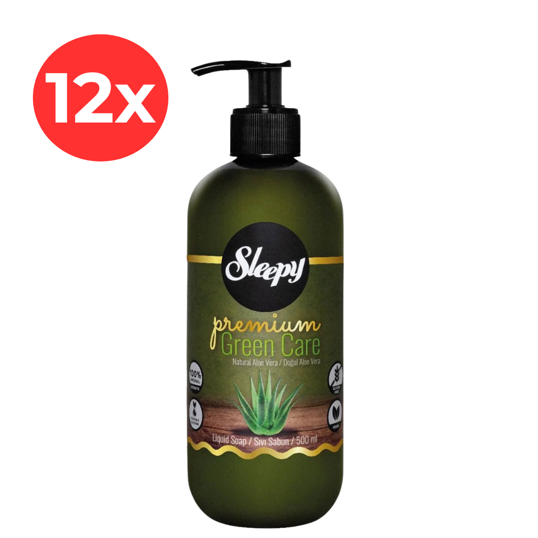 12x SLEEPY PREMIUM Sapun lichid Green Care 500 ml
