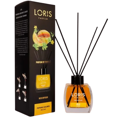 Odorizant de cameră cu bețișoare Loris, 120 ml – Arome Diverse