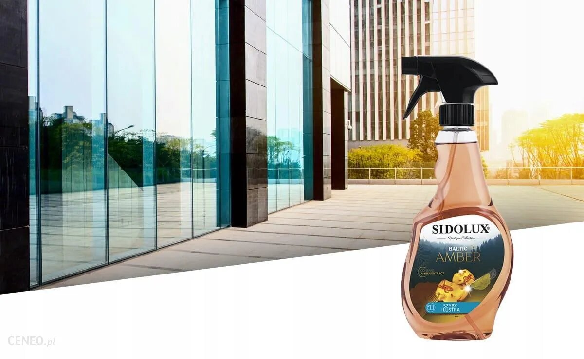 Soluție Sidolux Baltic Amber pentru curățare geam, 500ml